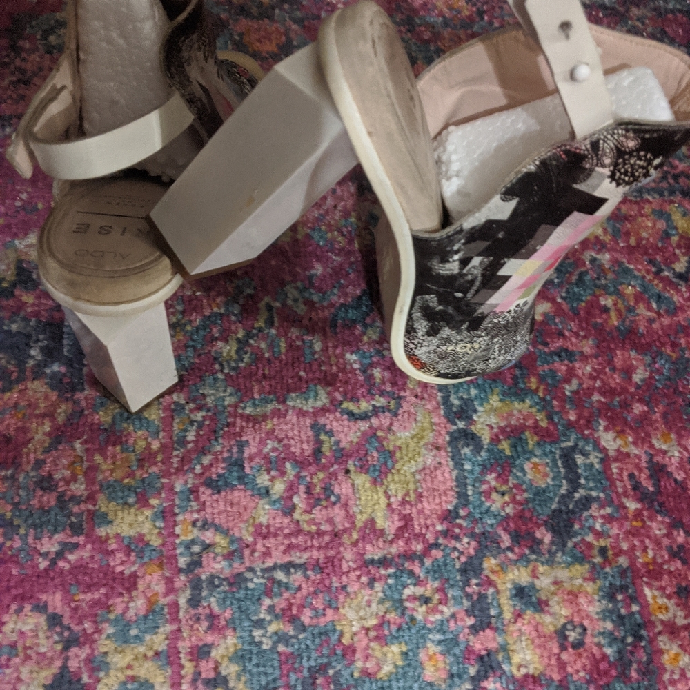 Aldo Rise  Geometric Printed  sandals - Picture 14 of 16
